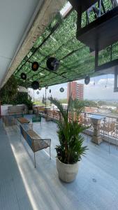 Μπαλκόνι ή βεράντα στο The View Hostel & Lounge