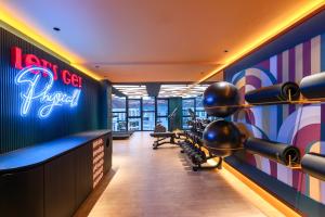 Fitness centrum a/nebo fitness zařízení v ubytování lyf Georgetown Penang