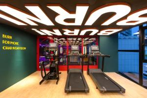 Fitness centrum a/nebo fitness zařízení v ubytování lyf Georgetown Penang