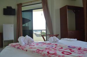 Voodi või voodid majutusasutuse Hostal Andry toas