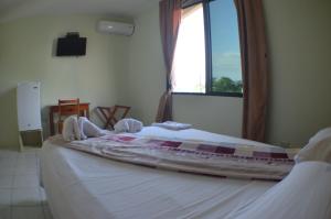 Voodi või voodid majutusasutuse Hostal Andry toas