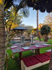 Сад в Shanti Ghar Guest House