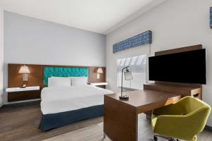 Postel nebo postele na pokoji v ubytování Hampton Inn & Suites Phoenix/Gilbert