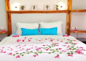 Marta House gili air客房内的一张或多张床位