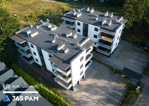 Budynek, w którym mieści się apartament