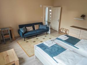 Posezení v ubytování Corner Apartman
