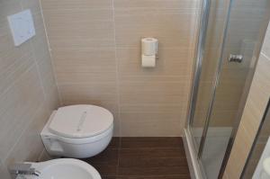 Koupelna v ubytování Hotel Caesar