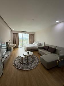 Posezení v ubytování KO-Z Place Aru Suites