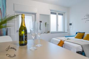 Postel nebo postele na pokoji v ubytování Maison Claude