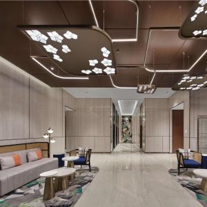 Posezení v ubytování Hilton Garden Inn Beijing Yizhuang