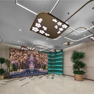 Posezení v ubytování Hilton Garden Inn Beijing Yizhuang