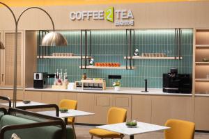 Kaffi- og teaðstaða á Home2 Suite by Hilton Chengdu Pengzhou