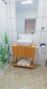 Koupelna v ubytování Apartamento en Roda de Barà