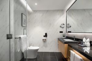 Koupelna v ubytování Fuzhou Mawei Yiho Hotel