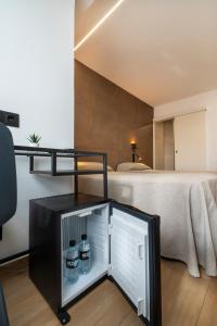 Kuchyň nebo kuchyňský kout v ubytování Hostal Pensimar