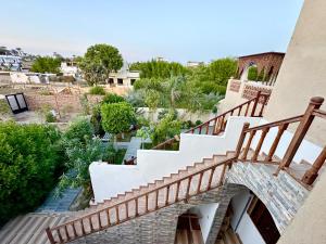 Balkón nebo terasa v ubytování Sheherazade Hotel Nile Villa