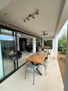 Balkón nebo terasa v ubytování One loft design rooftop pool - Chambre chez l'habitant