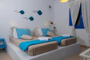 Posteľ alebo postele v izbe v ubytovaní Blue Meadow