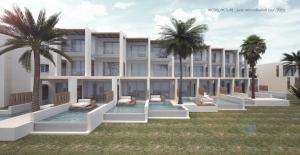 Bazén v ubytování Anissa Beach Hotel nebo v jeho okolí