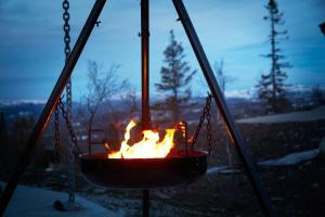 Gallery image of Spacious cabin with panoramic view, bbq, Wifi & fireplace in Lii