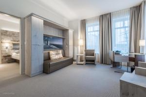 TV/Unterhaltungsangebot in der Unterkunft Arkadenhaus - Hotel Freiherr von Schwarzenberg