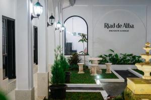 Zahrada ubytování Riad de Alba Syariah by MHM