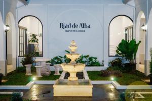 Zahrada ubytování Riad de Alba Syariah by MHM