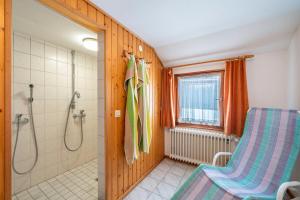 Koupelna v ubytování Haus Schöneck