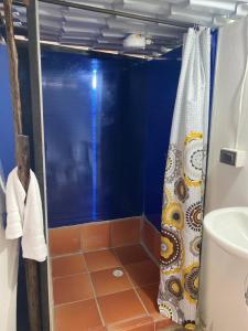Koupelna v ubytování Glamping Colina Campestre Domo