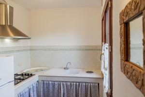 Kuchyň nebo kuchyňský kout v ubytování Agriturismo Bio Fattoria Casetta