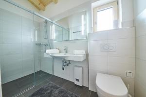 Koupelna v ubytování Haus Silian - Studio