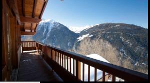 Γενική θέα στο βουνό ή θέα στο βουνό από  αυτό το σαλέ