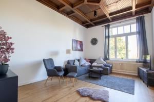 O zonă de relaxare la Nordsee Apartments