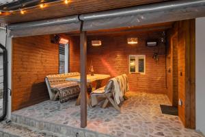 Postel nebo postele na pokoji v ubytování SEVEN Apartments