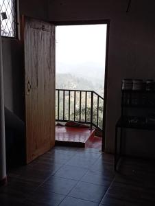 Balkoni atau teres di Mystik rooms