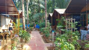 Zahrada ubytování CSF GARDEN HUTS