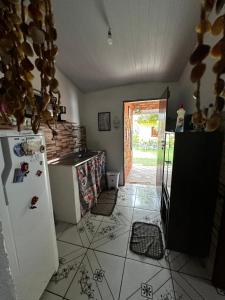 Casa da praia Atins Maranhão的厨房或小厨房