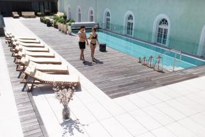 Bazén v ubytování Grand Hotel Sava Superior nebo v jeho okolí