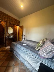 Casa da praia Atins Maranhão客房内的一张或多张床位