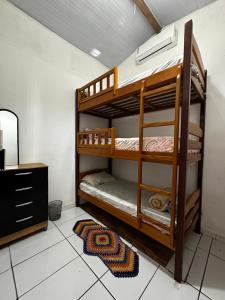 Casa da praia Atins Maranhão客房内的一张或多张床位