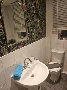 Ένα μπάνιο στο Cosy apartment in Bristol