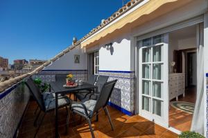 Balkon lub taras w obiekcie Apartamento Medina