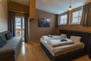 Posteľ alebo postele v izbe v ubytovaní Landhaus Flasch + 37 fotografií