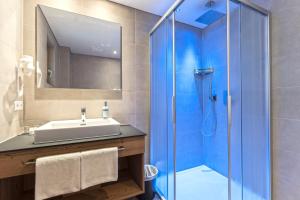 Koupelna v ubytování Hotel Garni Pfeifer