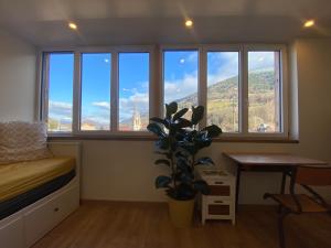 Nespecifikovaný výhled na hory nebo výhled na hory při pohledu z apartmánu