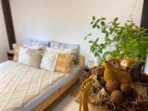Voodi või voodid majutusasutuse Szegfű33 Vendégház toas