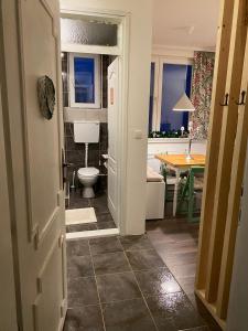 Koupelna v ubytování Apartman Jin