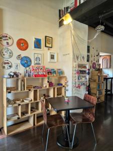 Posezení v ubytování Pórtico Hotel & Galería