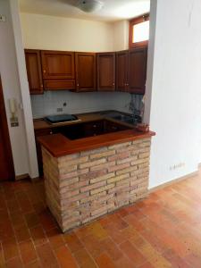 Η κουζίνα ή μικρή κουζίνα στο Casa a Villa
