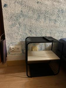 Ένα ή περισσότερα κρεβάτια σε δωμάτιο στο Alojamiento en Barañain